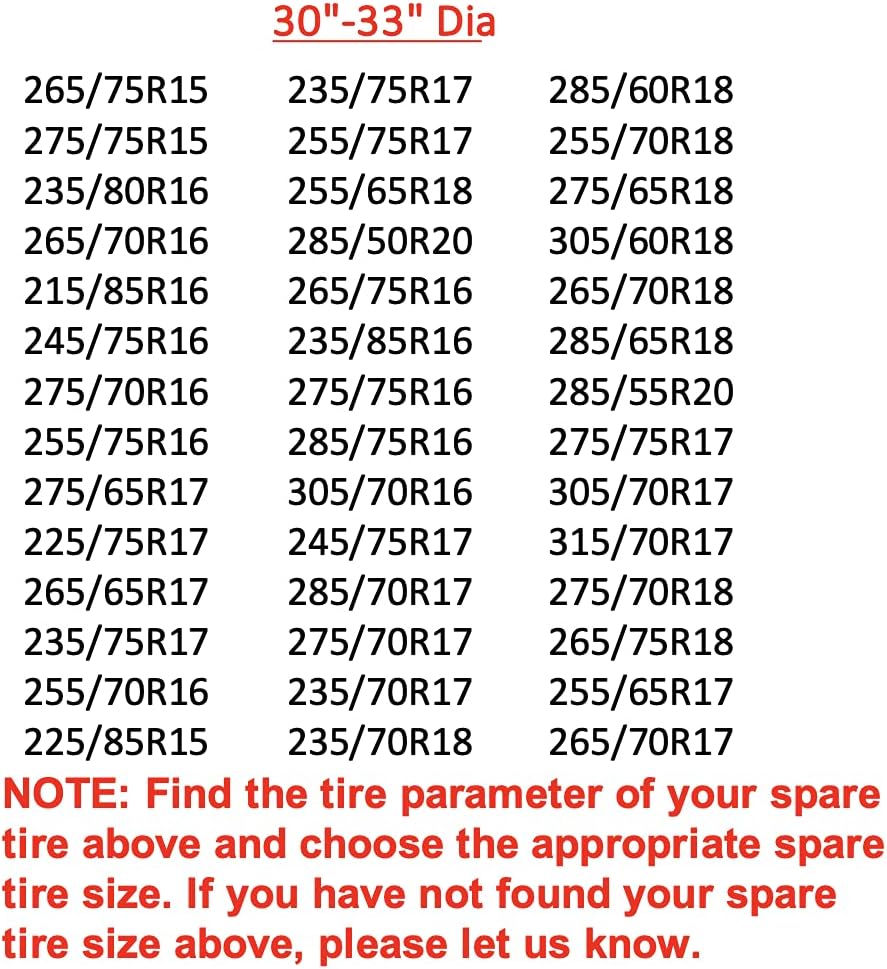 Waterproof Vinyl RV Wheel & Tire Cover, 30 to 32 In, Pack of 2 N90631