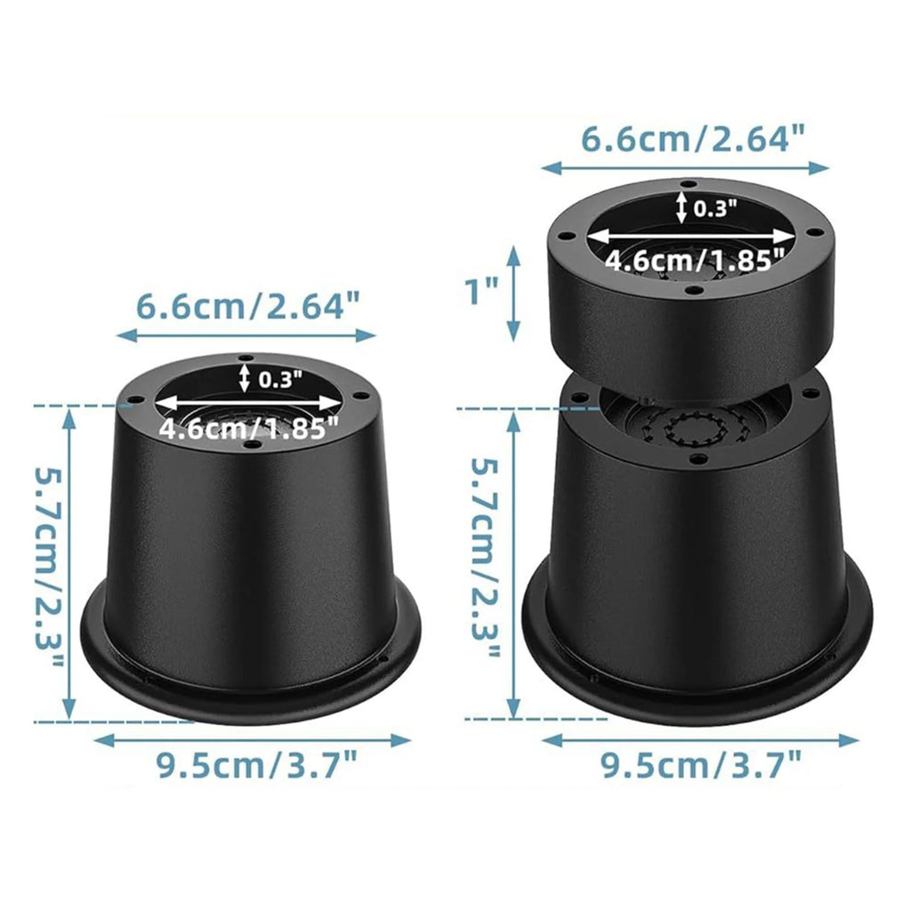4 Pieces Rubber Anti Vibration Pads H474