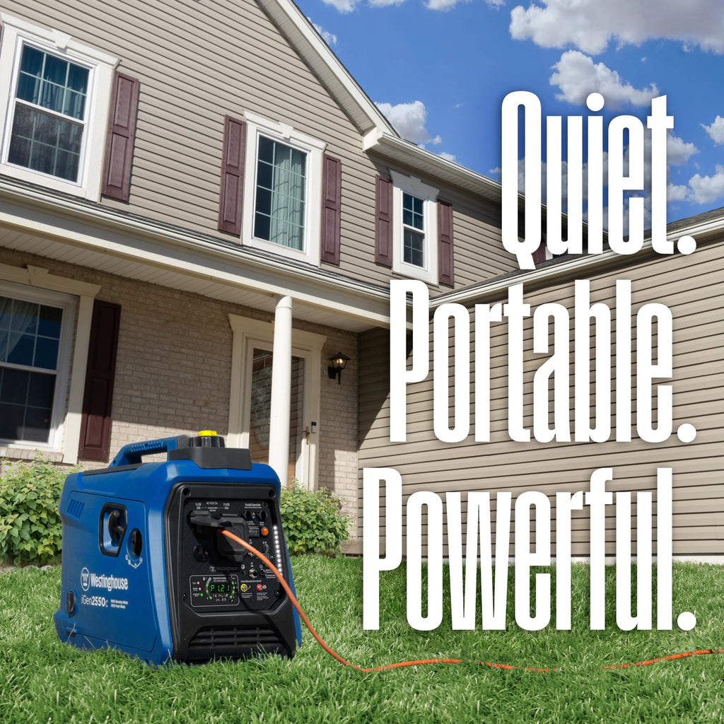 Gas Powered Portable Inverter Generator with CO Sensor H8369
