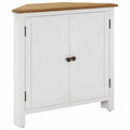 Solid Oak Wood Corner Cabinet L2066