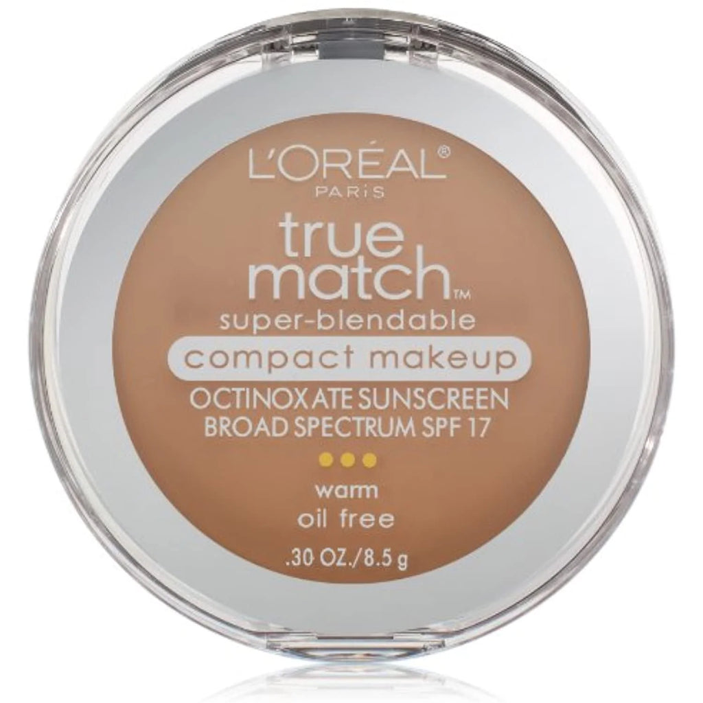 Compact Makeup, W4 Natural Beige, 0.3 Oz Y75571