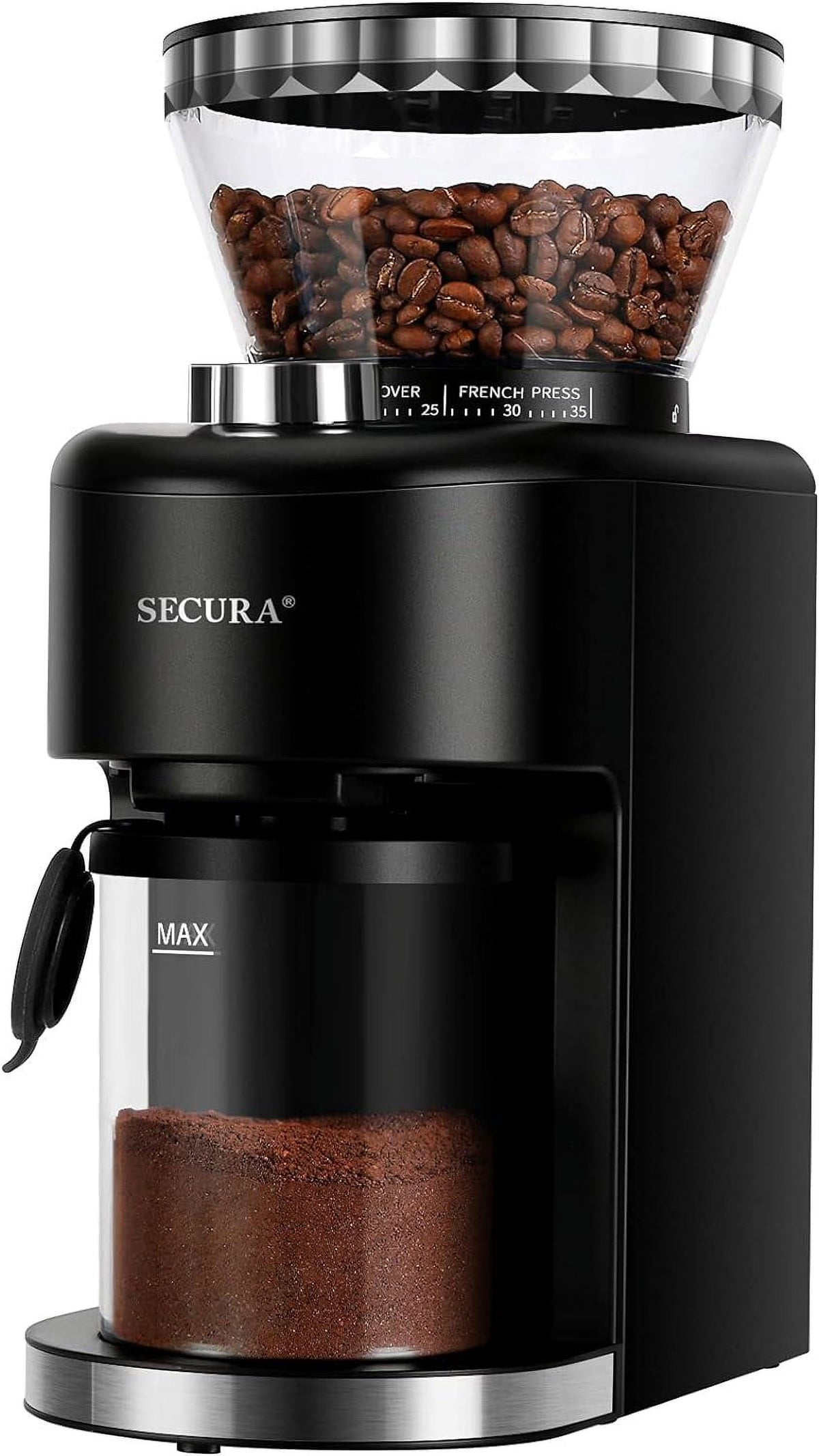 Open Box Conical Burr Coffee Grinder X716