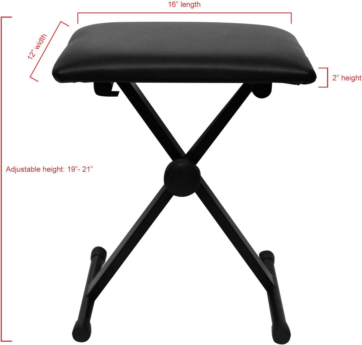 Double Braced X-Style Keyboard Stand V493882