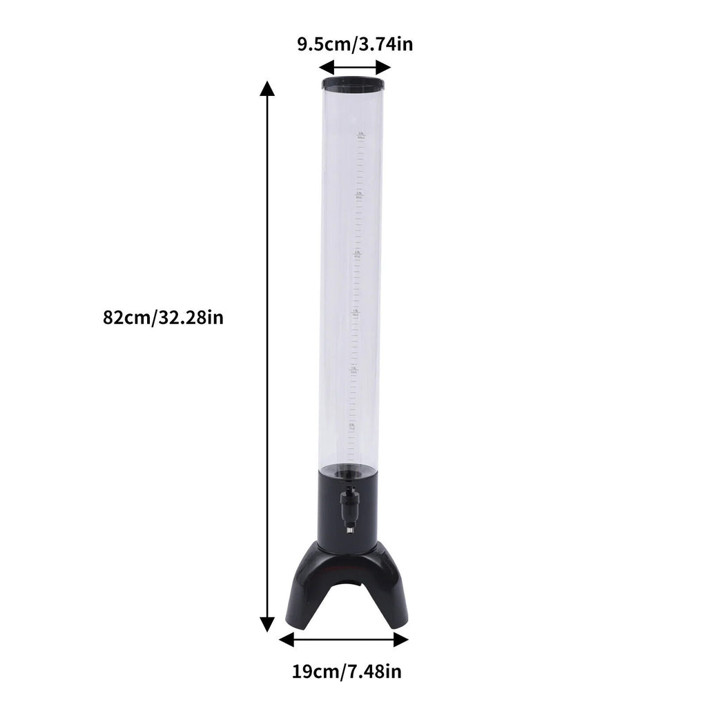 Beer Tower Dispenser with Removable Ice Tube, 3L E651