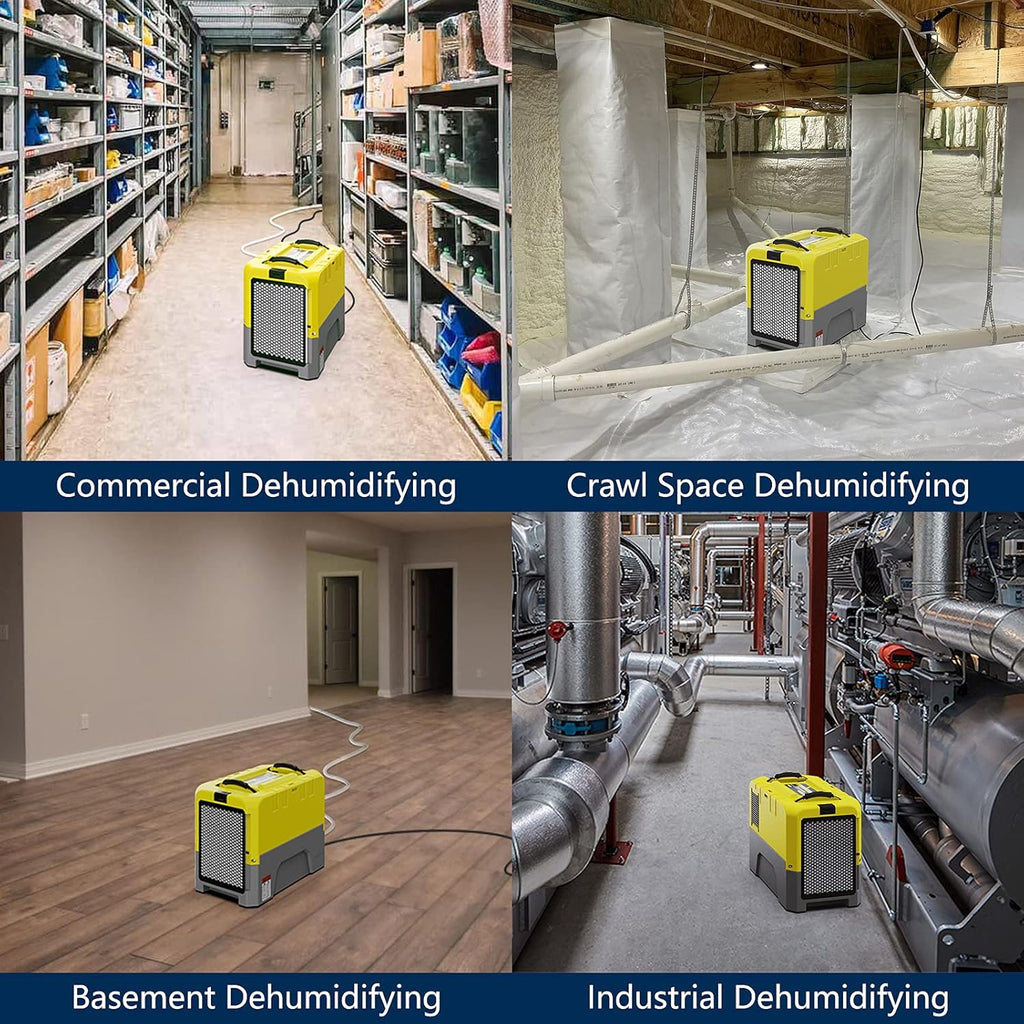 180 PPD Commercial Dehumidifier with Pump Drain Hose L5299