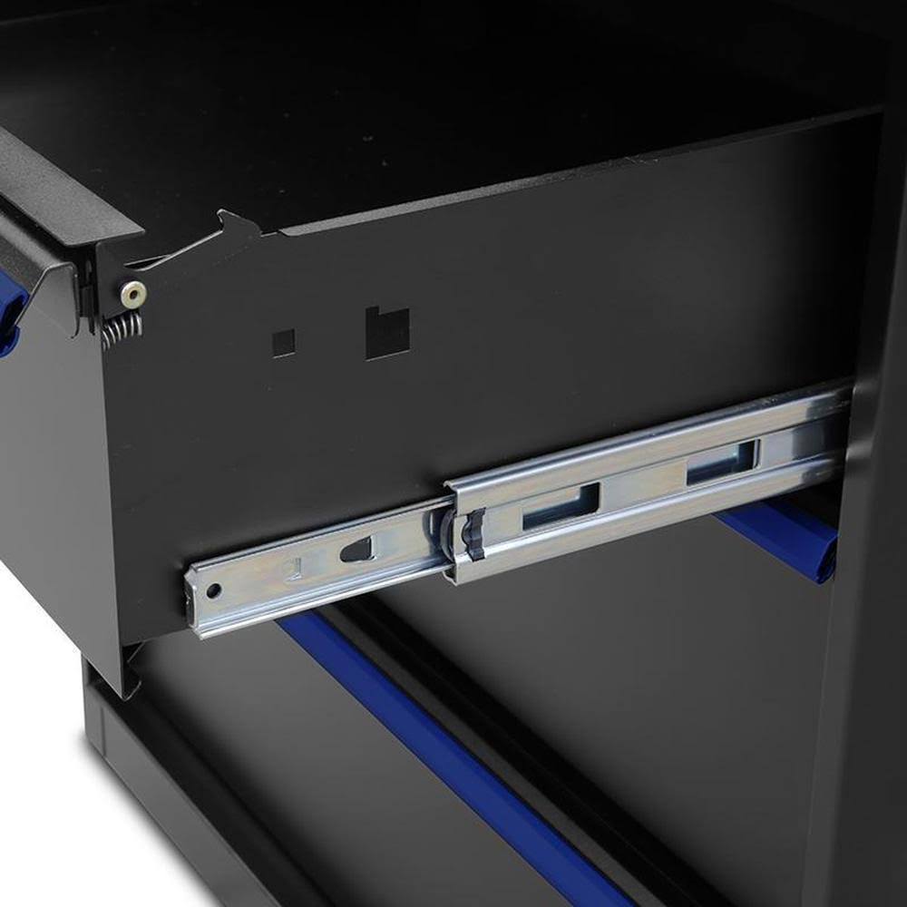 4-Drawer Base Cabinet with Stainless Steel Worktop F48013