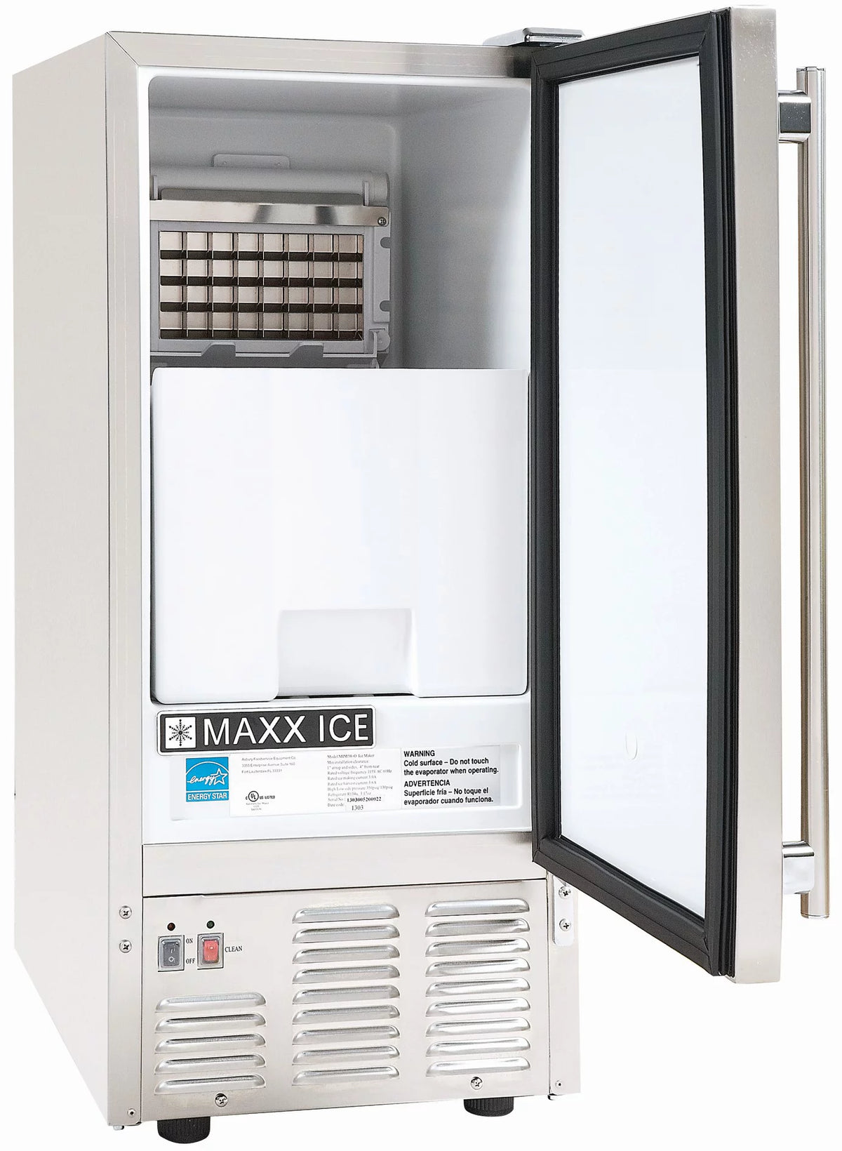 Compact Self-Contained Ice Machine B296