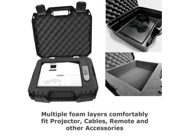 Video Projector Hard Case with Internal Foam O311229