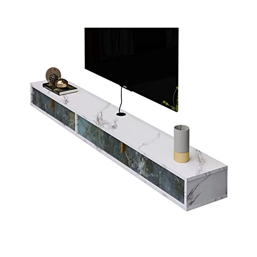 Floating TV Stand Wall Mounted Media Console T520