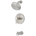 Single Handle Tub and Shower Faucet Brushed Nickel C81505