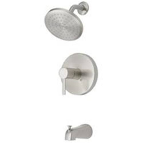 Single Handle Tub and Shower Faucet Brushed Nickel C81505