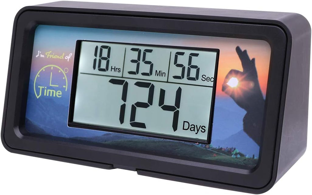 9999 Days Digital Countdown Timer with Backlight L930885