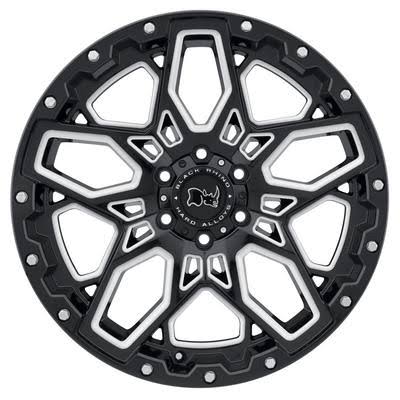 18x9.5 5x150 12mm Gloss Black Wheel H1829