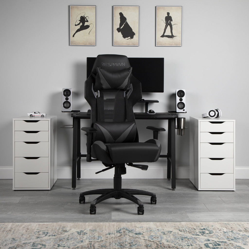 Gray Mesh Back Gaming Chair S798095