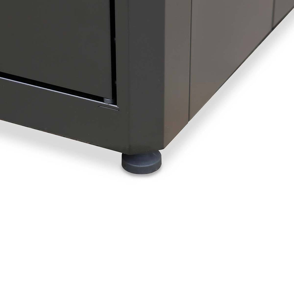 4-Drawer Base Cabinet with Stainless Steel Worktop F48013