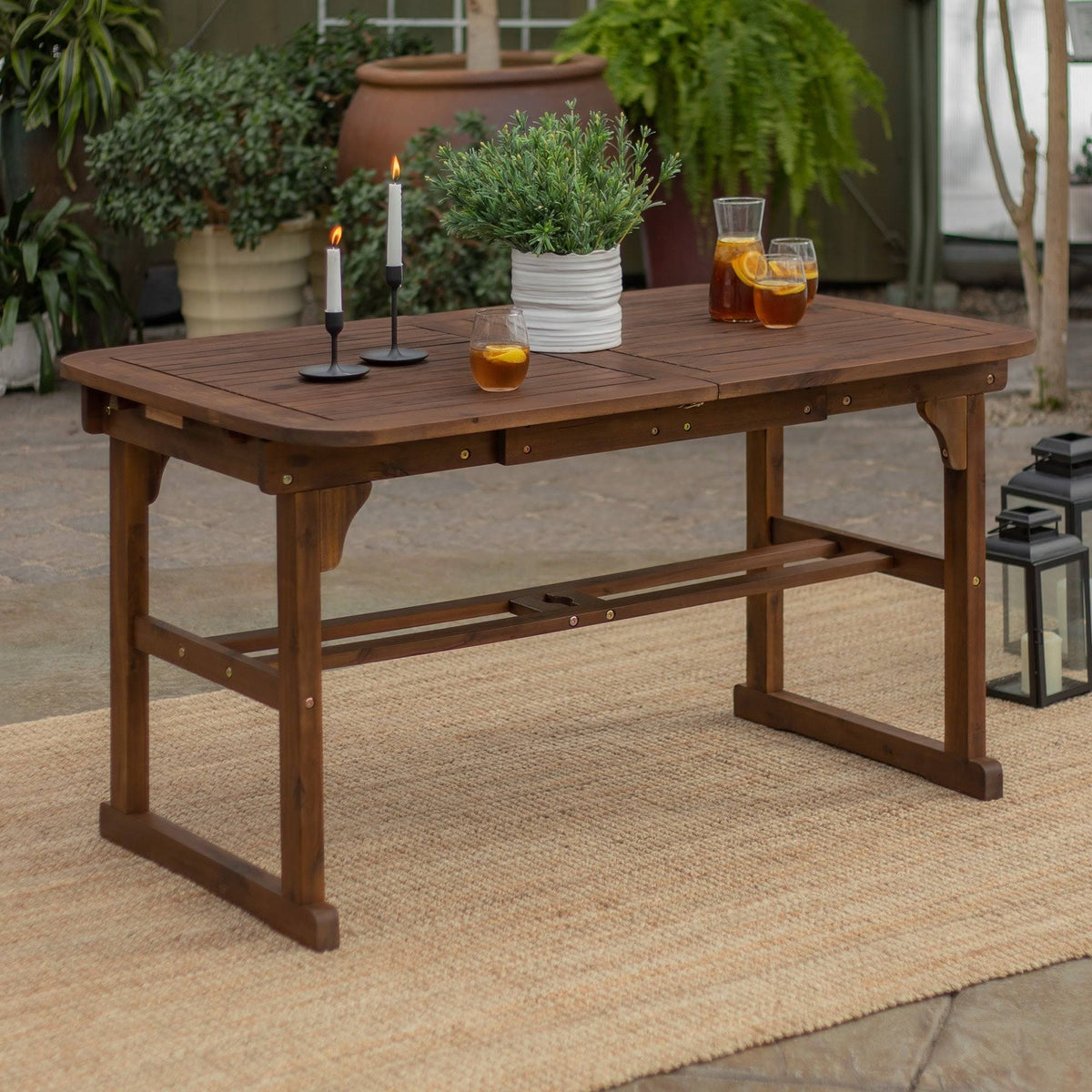 Grey Wash Acacia Outdoor Extension Table C3307