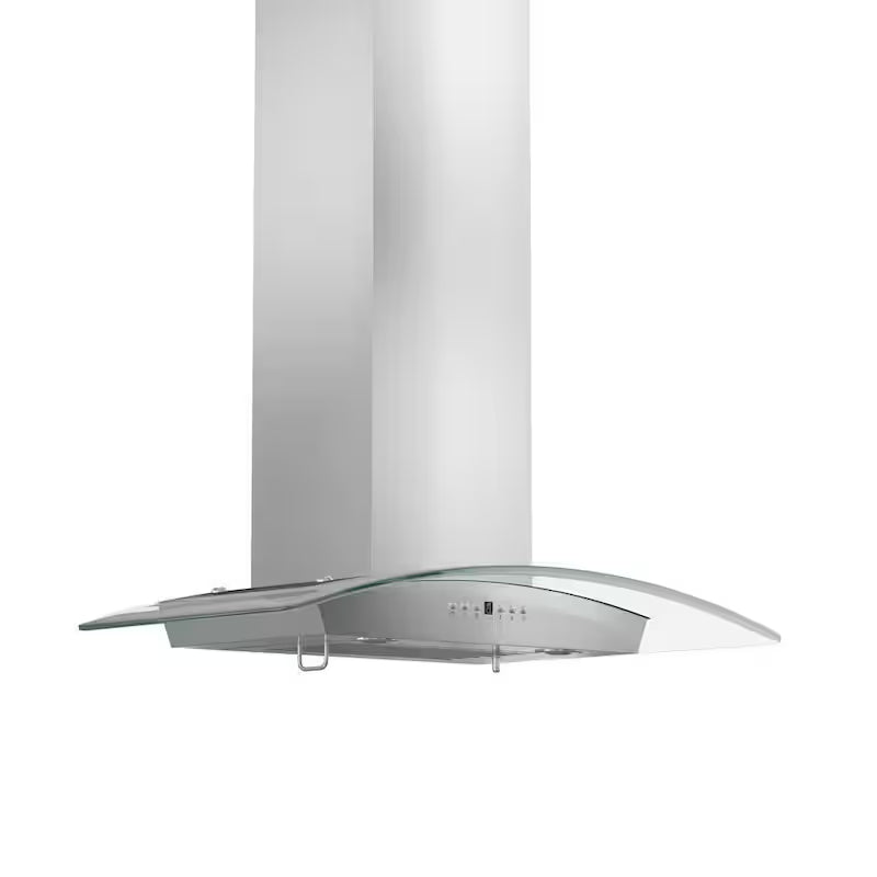 36 in. 400 CFM Convertible Wall Mount Range Hood in Stainless Steel Q583