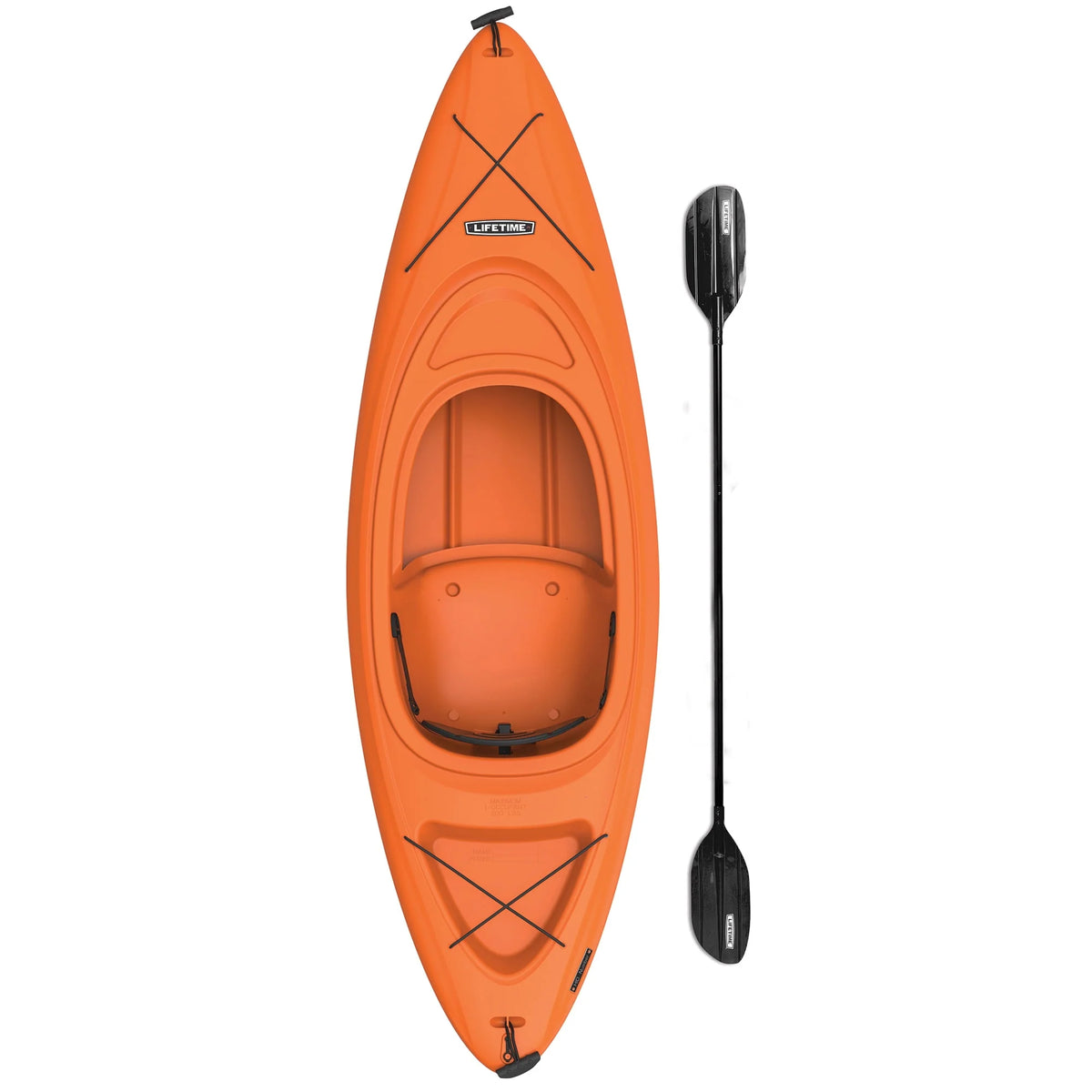 Orange 8 ft Sit-In Kayak J40391