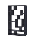 Black 10-Shelf Bookcase Z2483