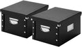 Black 2 PK Letter Legal File Box E131184