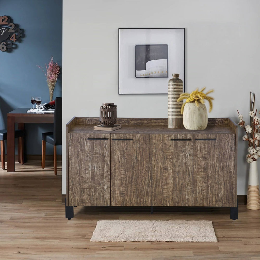 Distressed Sideboard with Two Storage Cabinets S154048