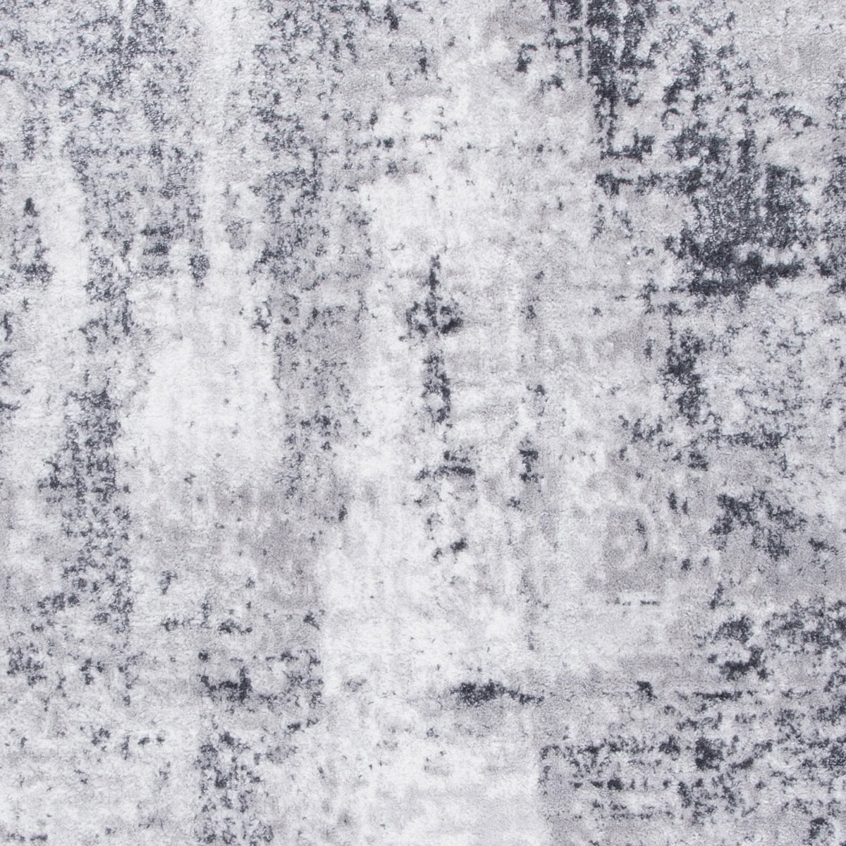 Distressed Marble Area Rug, Grey/Ivory, 5'3" x 7'6" Q85425