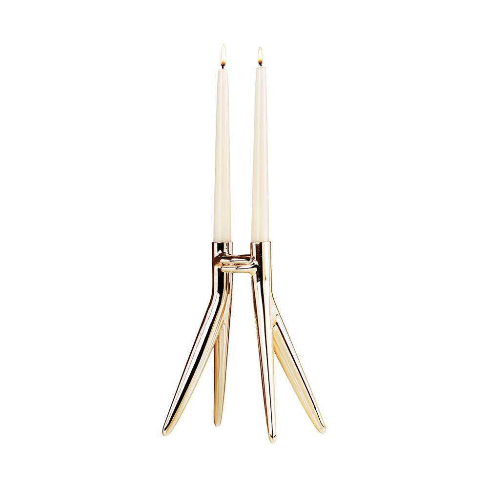 Gold Candle Holder T272577