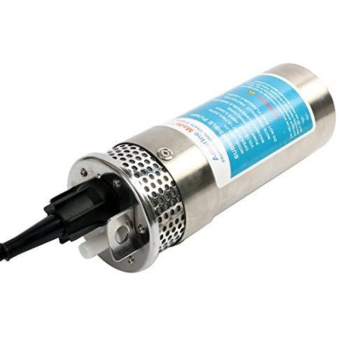 24V Stainless Shell Submersible 3.2GPM Deep Well Water DC Pump F355