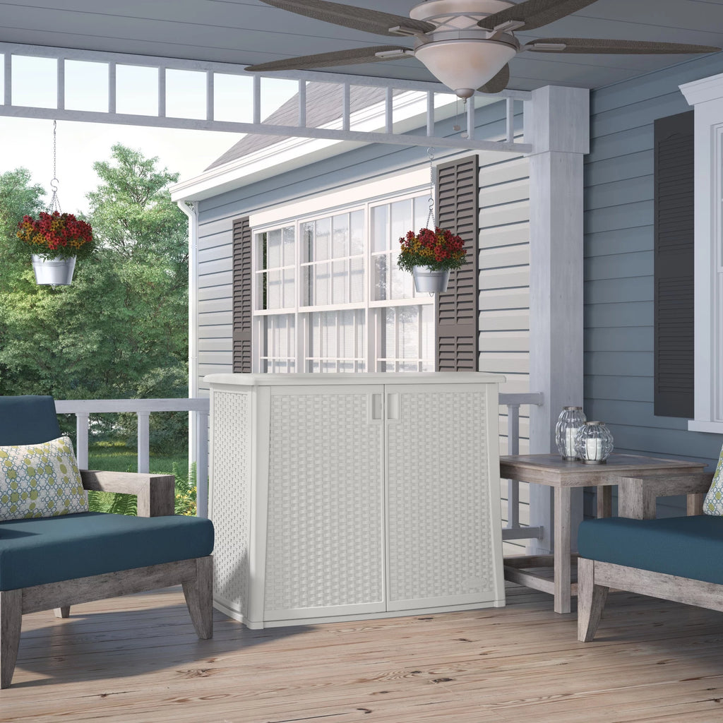 97 Gallon White Storage Station L976067
