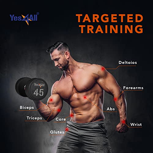 Urethane Dumbbell with Anti-Slip Knurled Handle W17203