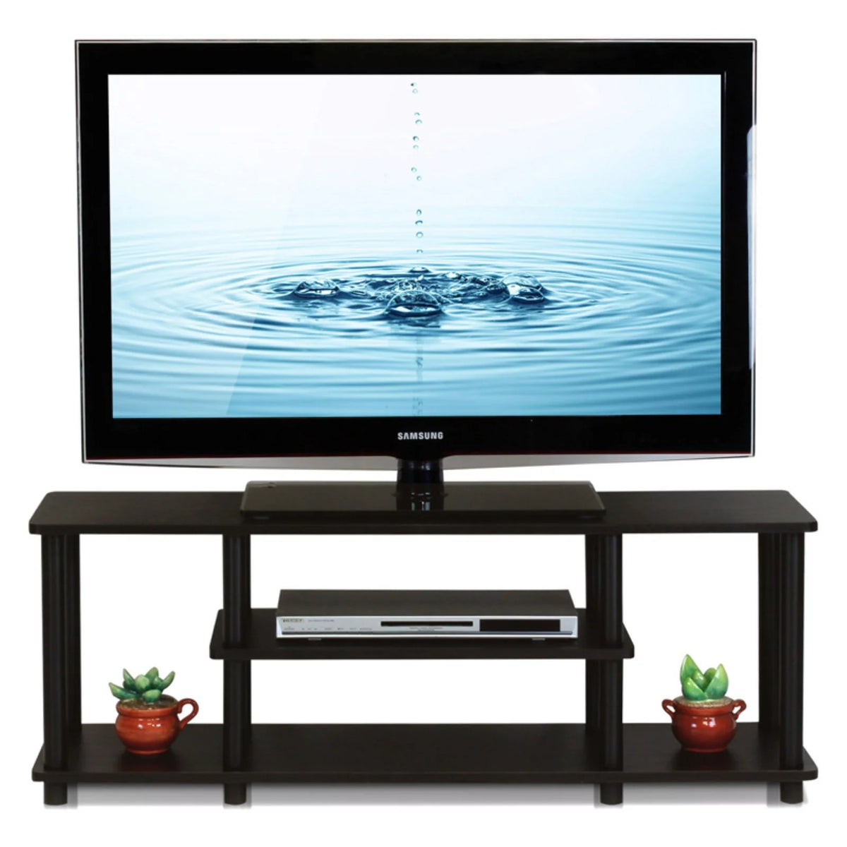3-Tier Oak White TV Stands O59664