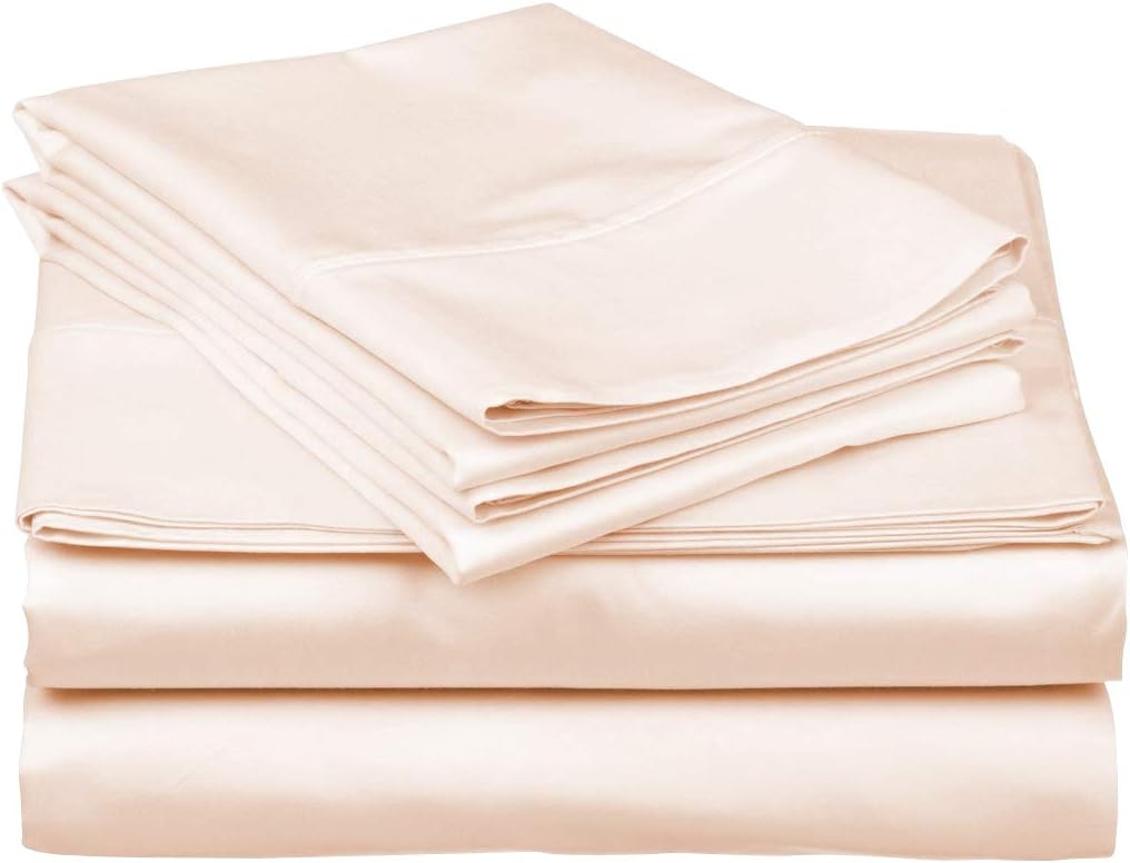 800 Thread Count Egyptian Cotton 4 Piece Twin Sheet Set White G756