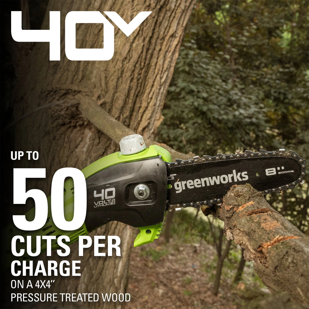 40V 8 Cordless Pole Saw with 2.0 Ah Battery and Charger H6349