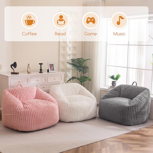 Grey Giant Bean Bag Chair A2882