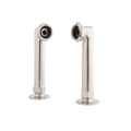 Brushed Nickel Deck Mount Couplers H3734