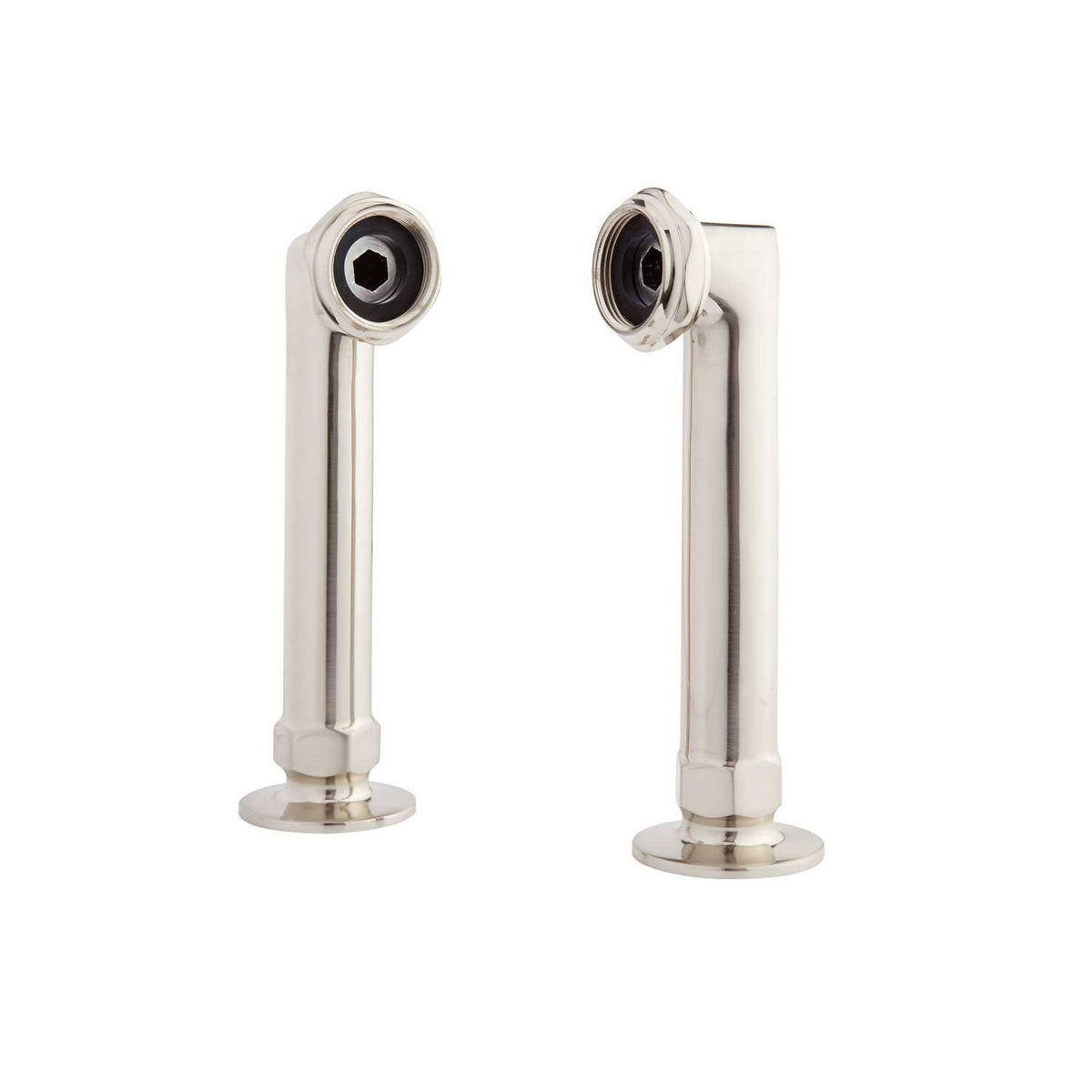 Brushed Nickel Deck Mount Couplers H3734