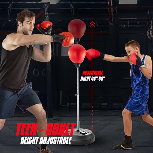 Height Adjustable Punching Bag with Stand S4722
