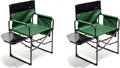 Oversized Portable Folding Camping Chair with Side Table T685