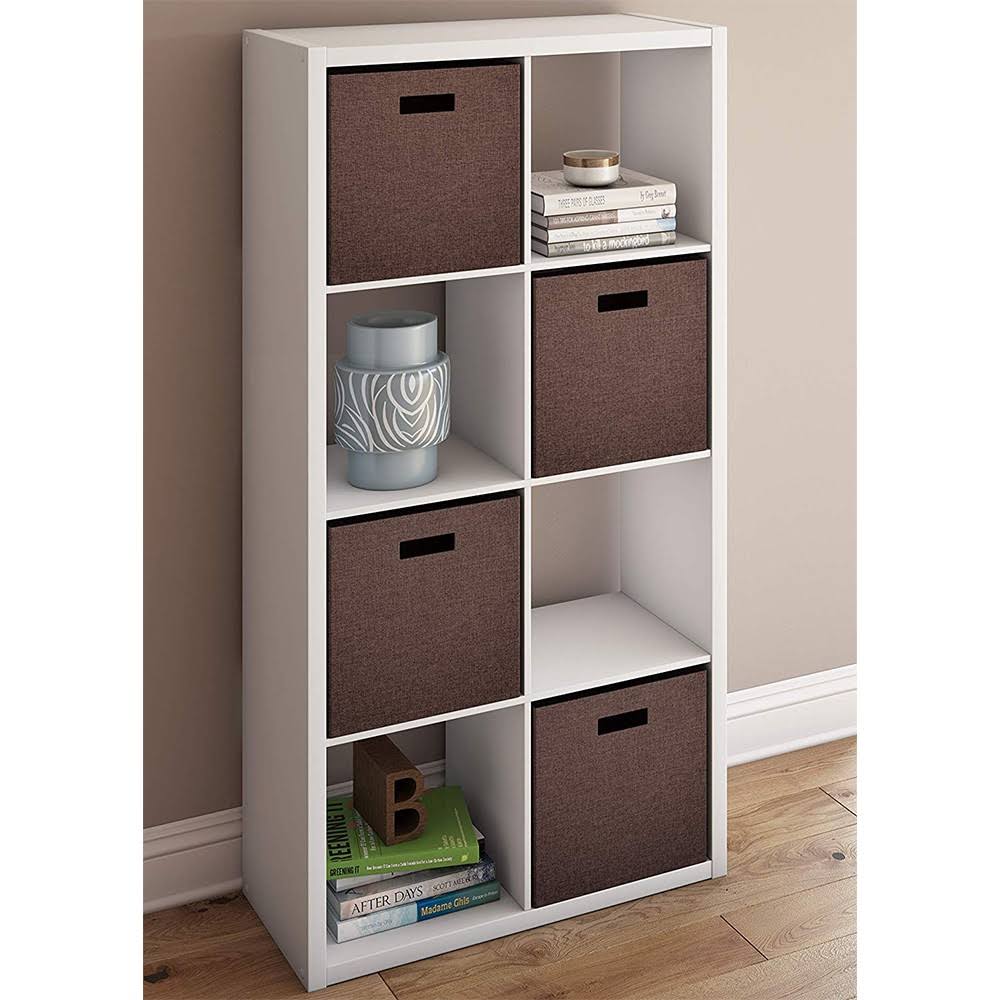 White 8-Cube Storage Organizer (3 Pack) T7343
