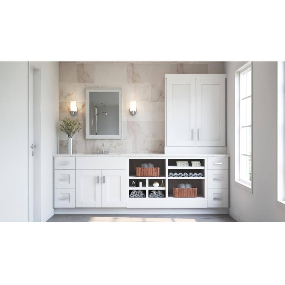White 3-Drawer Base Cabinet U5391