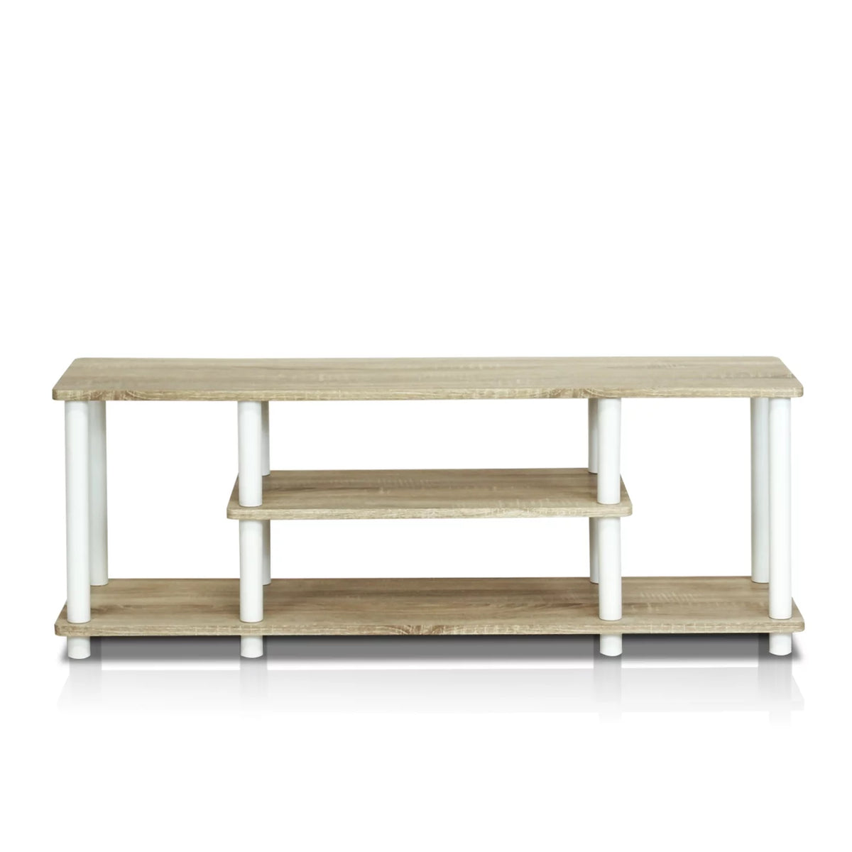 3-Tier Oak White TV Stands O59664