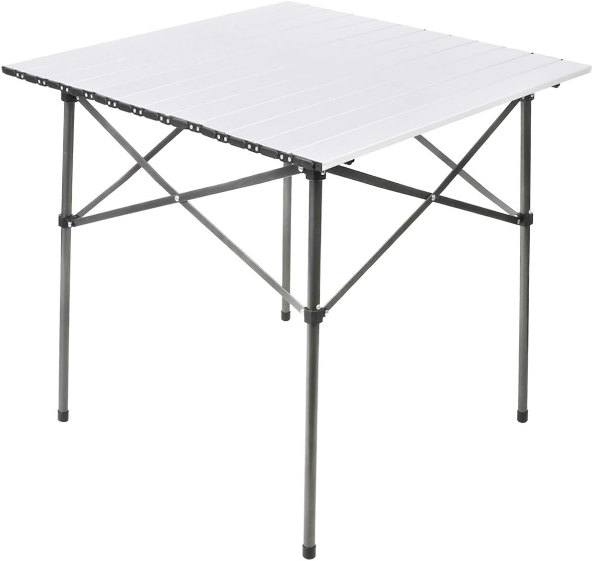 Lightweight Aluminum Folding Square Table with Carry Bag D11303