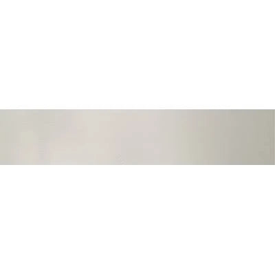 Satin Nickel Kick Plate with Brass Accents X506