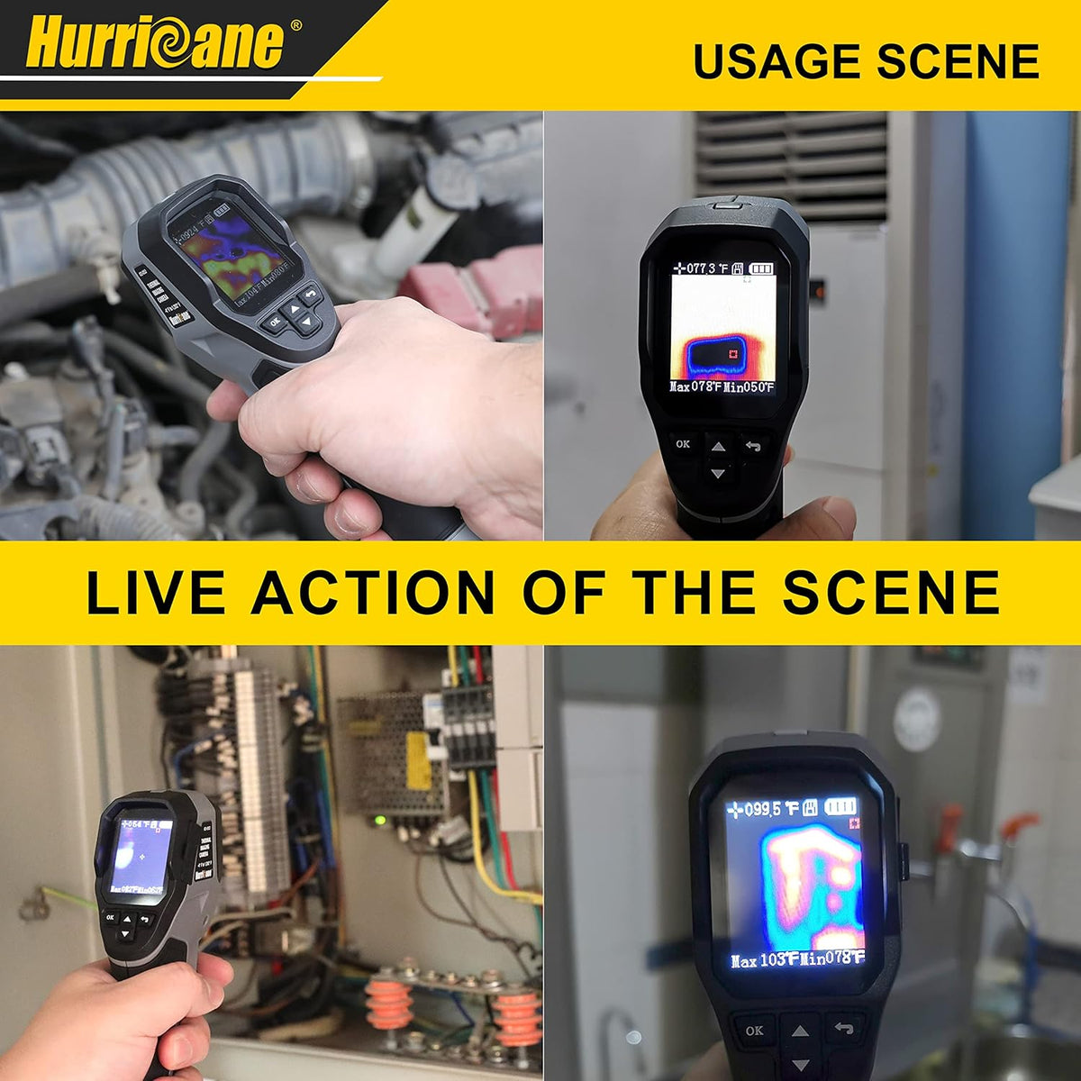 1.8 LCD Handheld Infrared Thermal Imaging Camera K59388