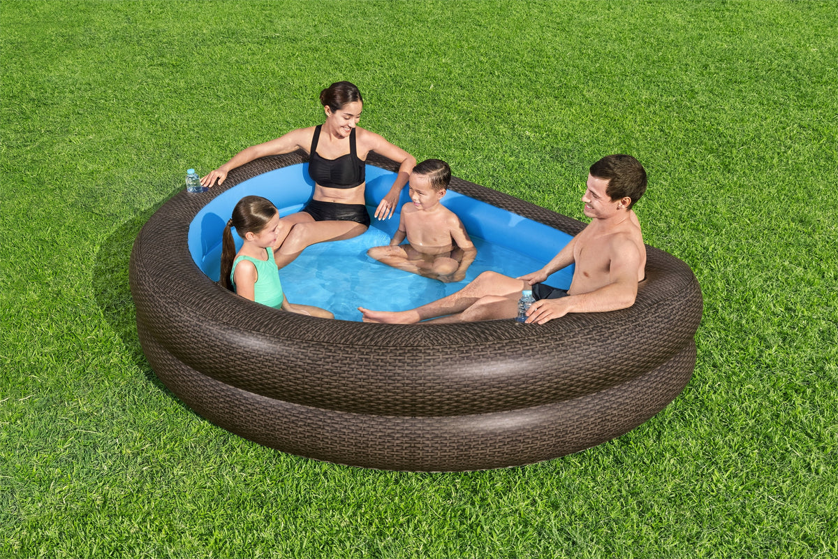 Soft Sided Inflatable Family Kiddie Pool B9239