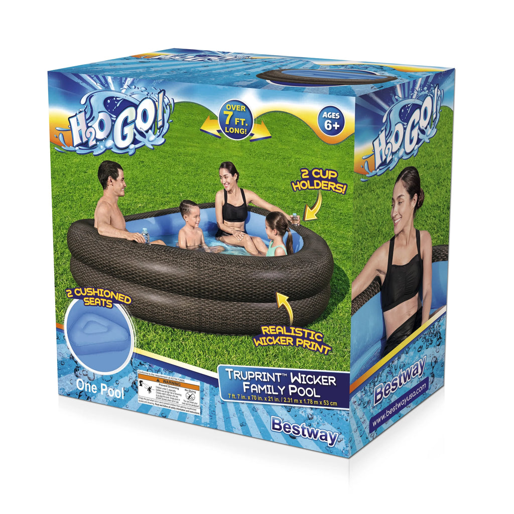 Soft Sided Inflatable Family Kiddie Pool B9239