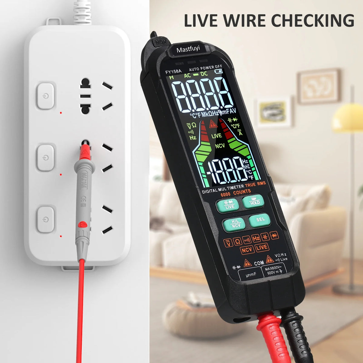 Digital Multimeter with Backlight G882998