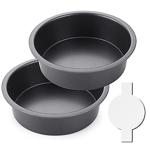 Nonstick Square Baking Pan Set 2 Pieces Grey W26048