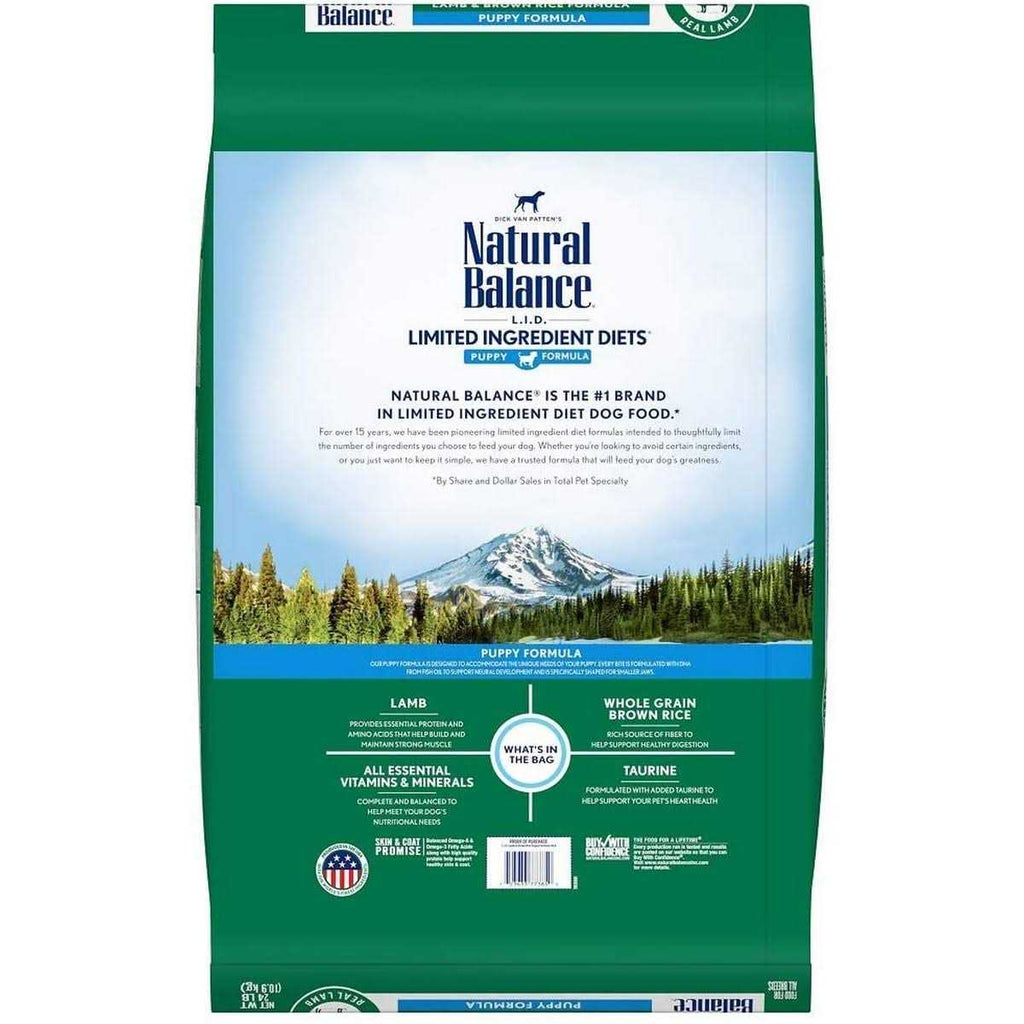 Limited Ingredient Lamb & Brown Rice Dry Dog Food Q842