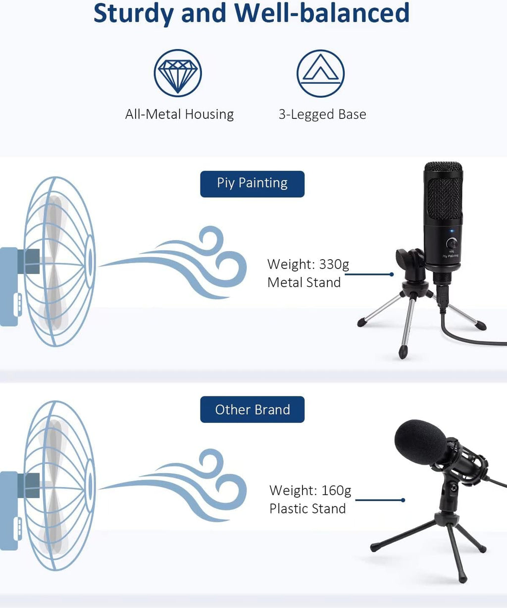 USB Condenser Studio Microphone M6084
